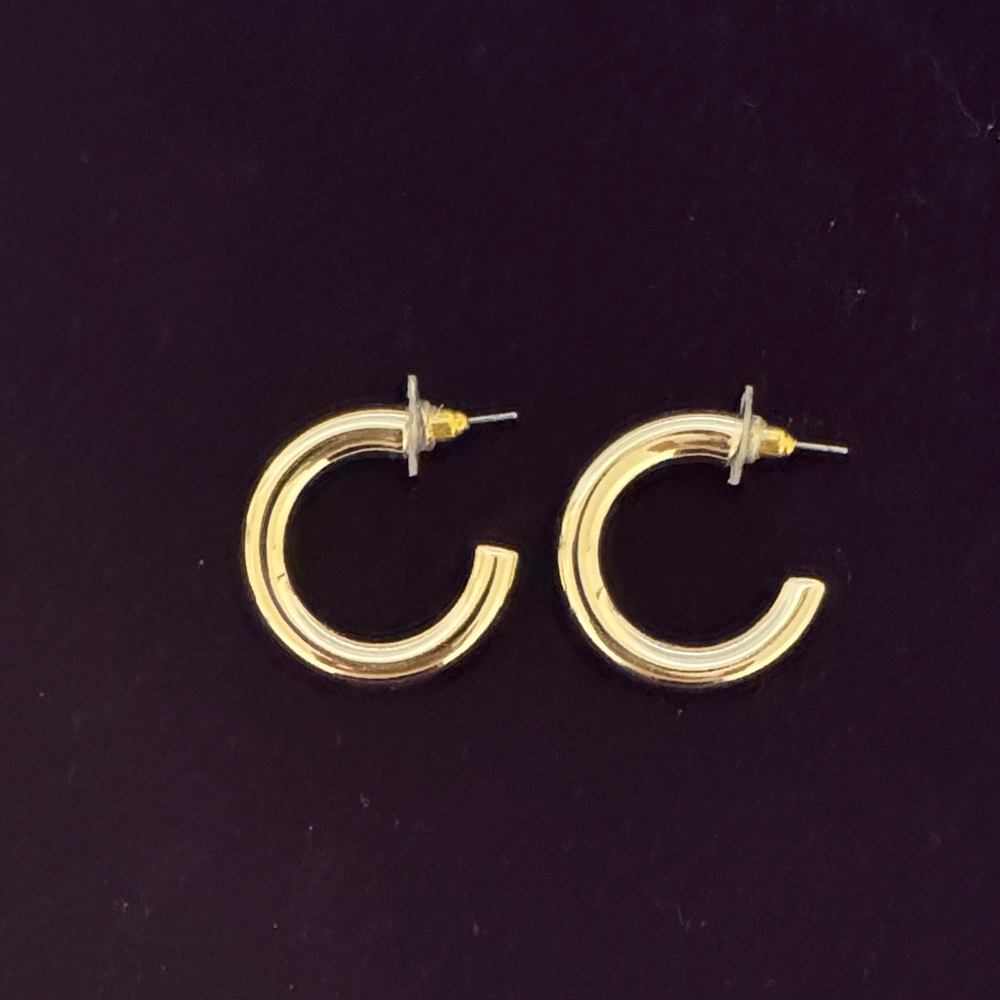 Gold Hoop Earrings